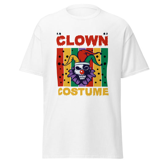 Yhis is My Clown Costume, Camiseta de algodón pesado de estilo suave con diseño de Halloween