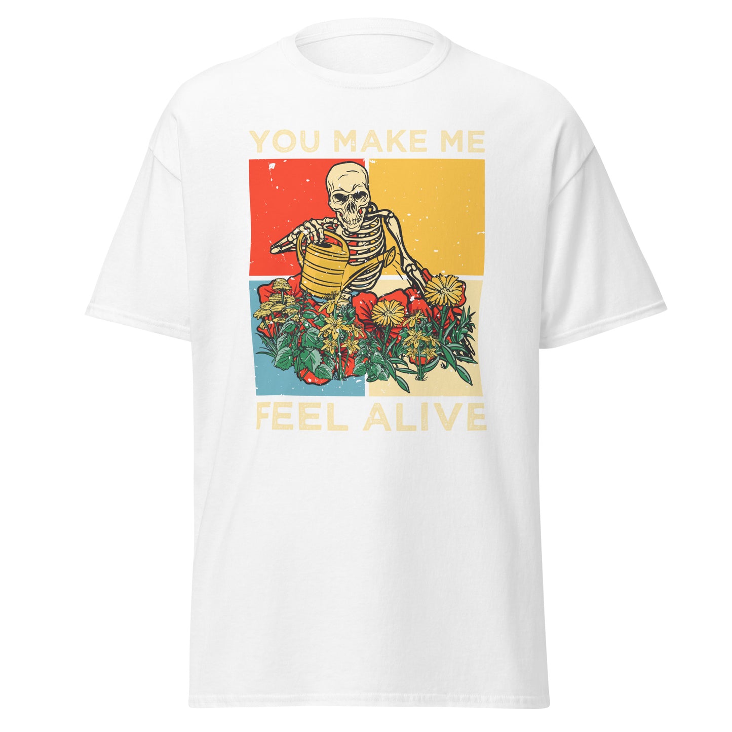 You Make Me Feel Alive , Halloween Design Soft Style Heavy Cotton T-Shirt