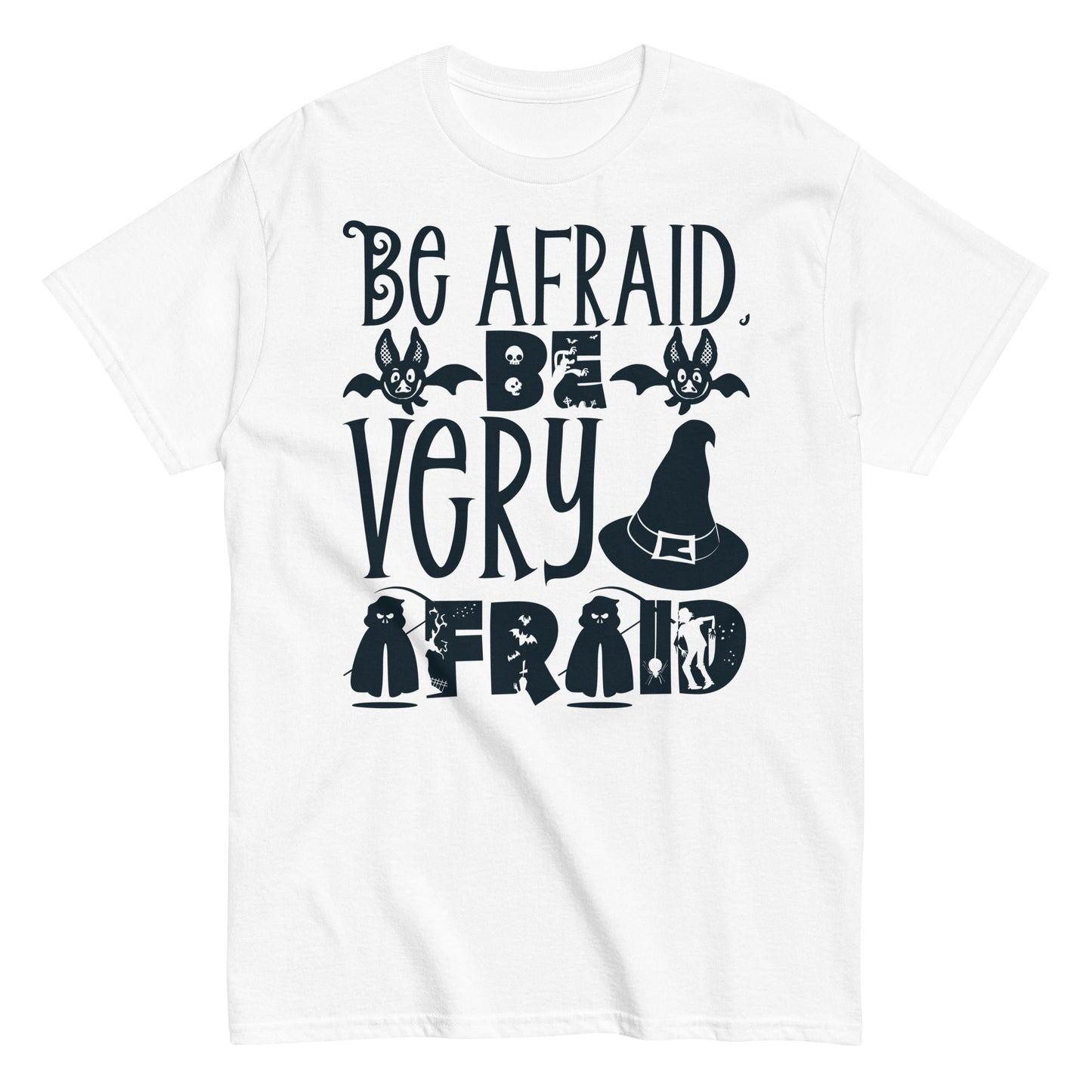 Chic Fear Factor: Halloween Tee - 'Be Afraid' Vibe