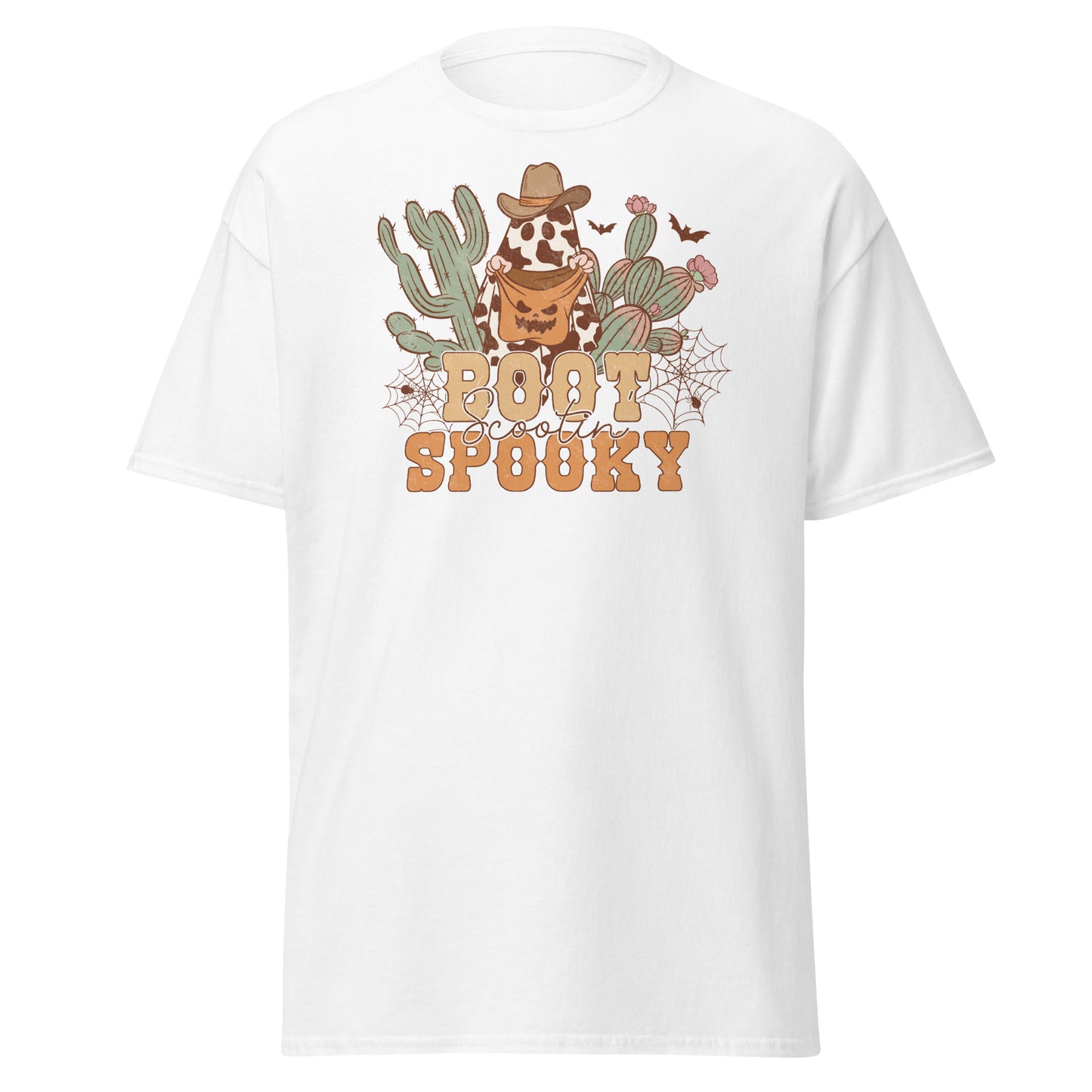 Boot Scootin' Spooky' Chic Halloween Tee