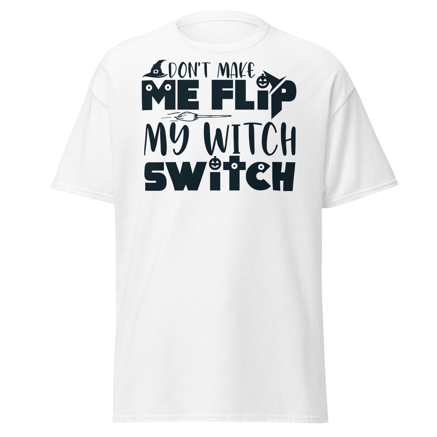 Halloween Vibes Witchy Flip my Witch Switch Graphic Tee