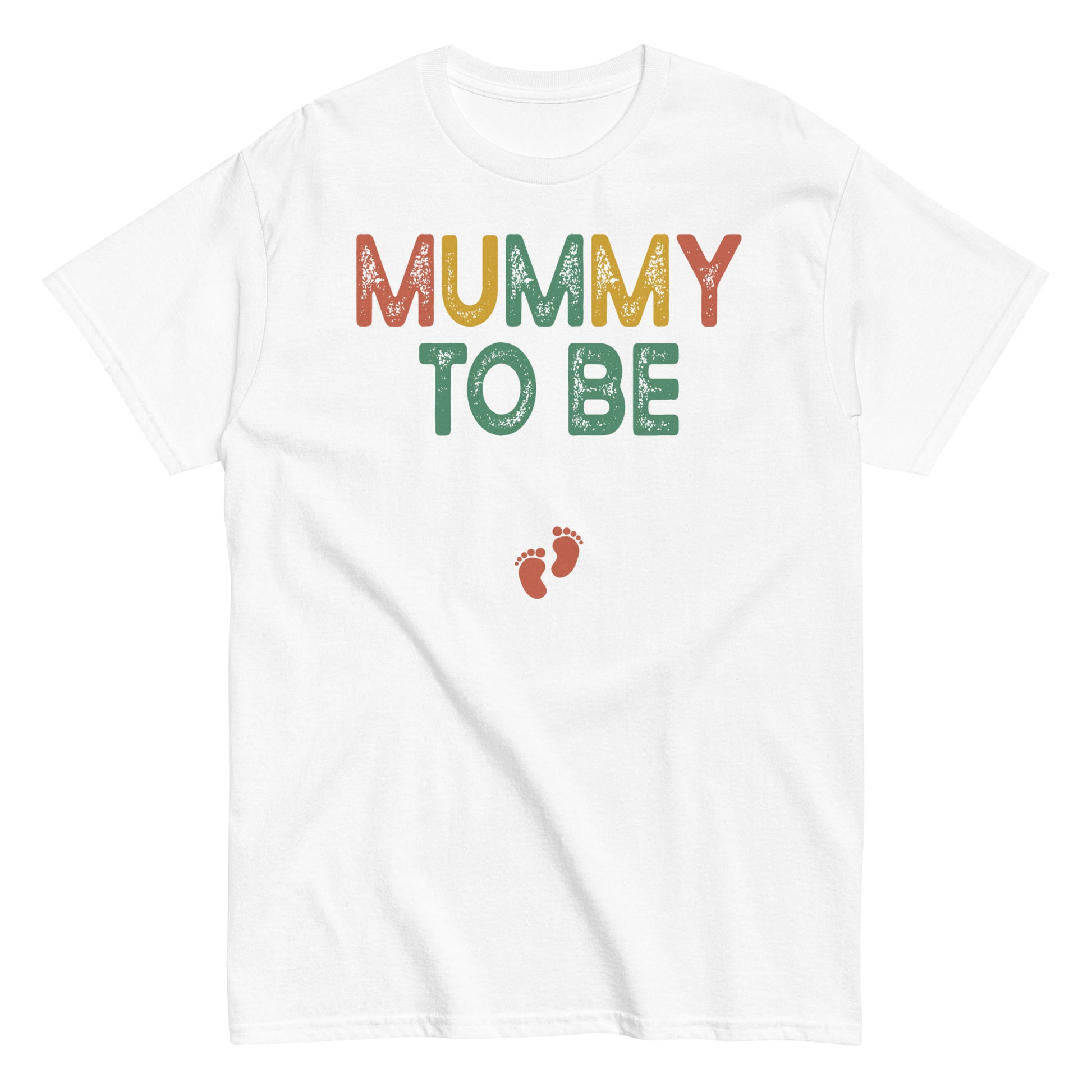 Spooky Maternity Magic: Halloween Mummy Tee