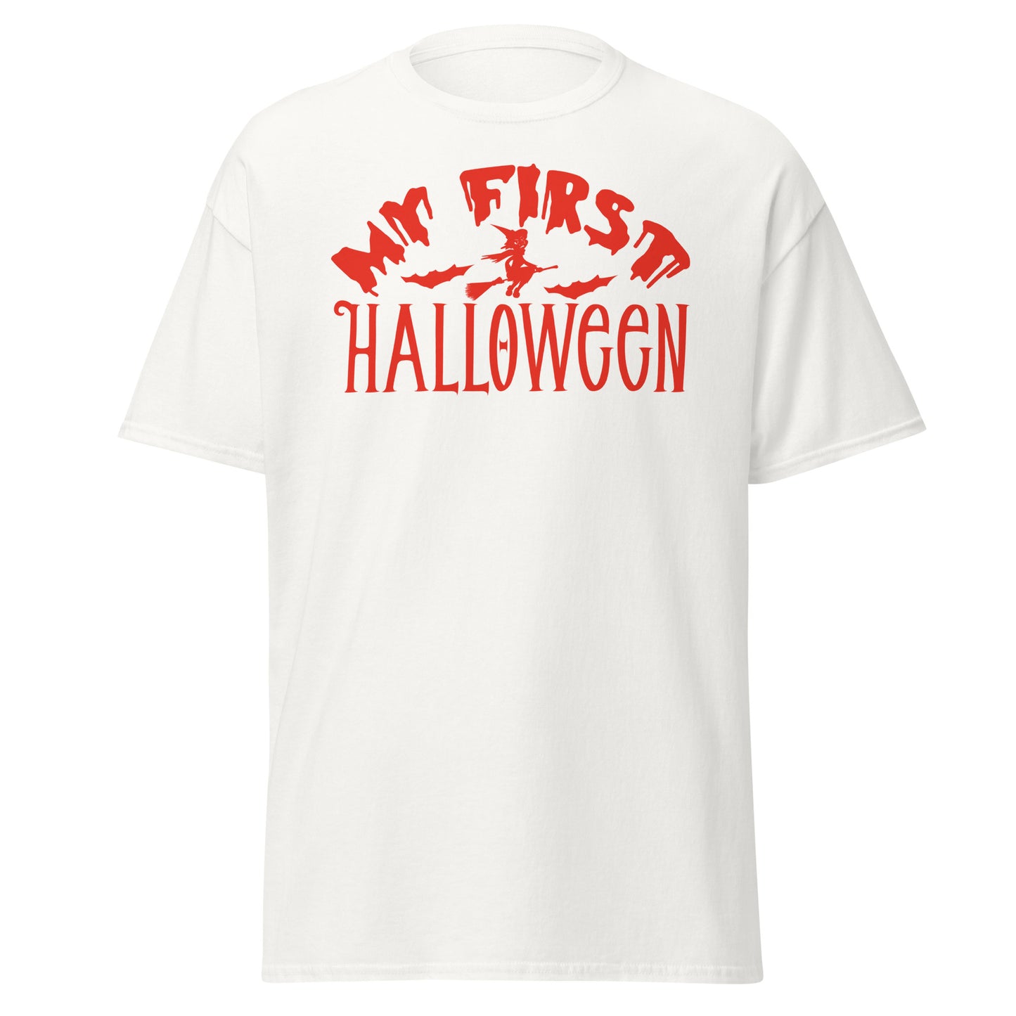 Mi primer Halloween, camiseta de algodón pesado de estilo suave con diseño de Halloween