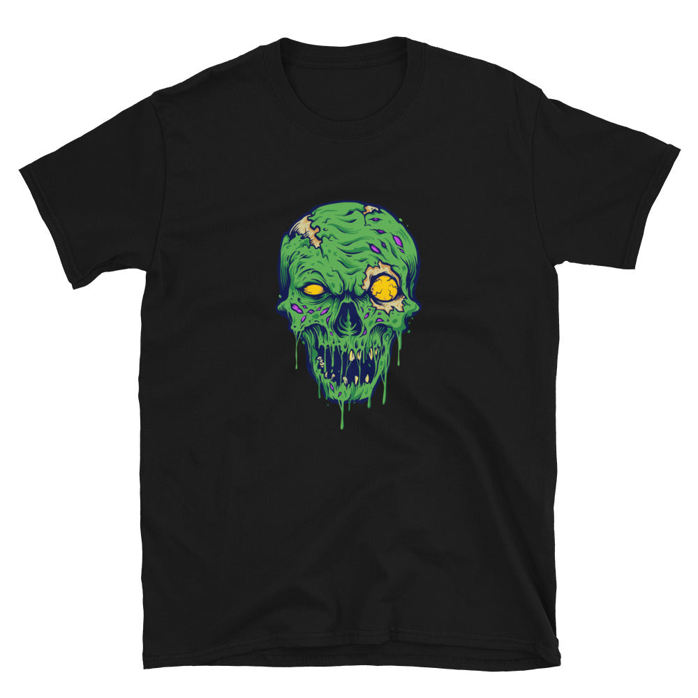 Zombie Skull Fit Unisex Softstyle T-Shirt