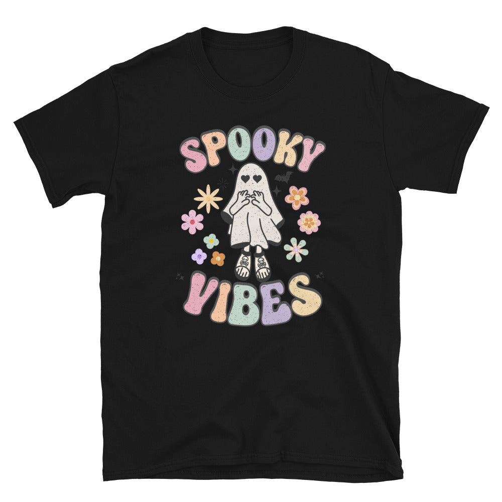 Spooky Vibes Retro, Halloween Fit Unisex Softstyle T-Shirt