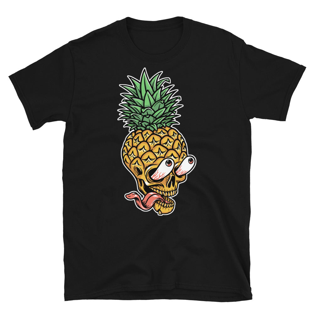 Pineapple Skull Fit Unisex Softstyle T-Shirt