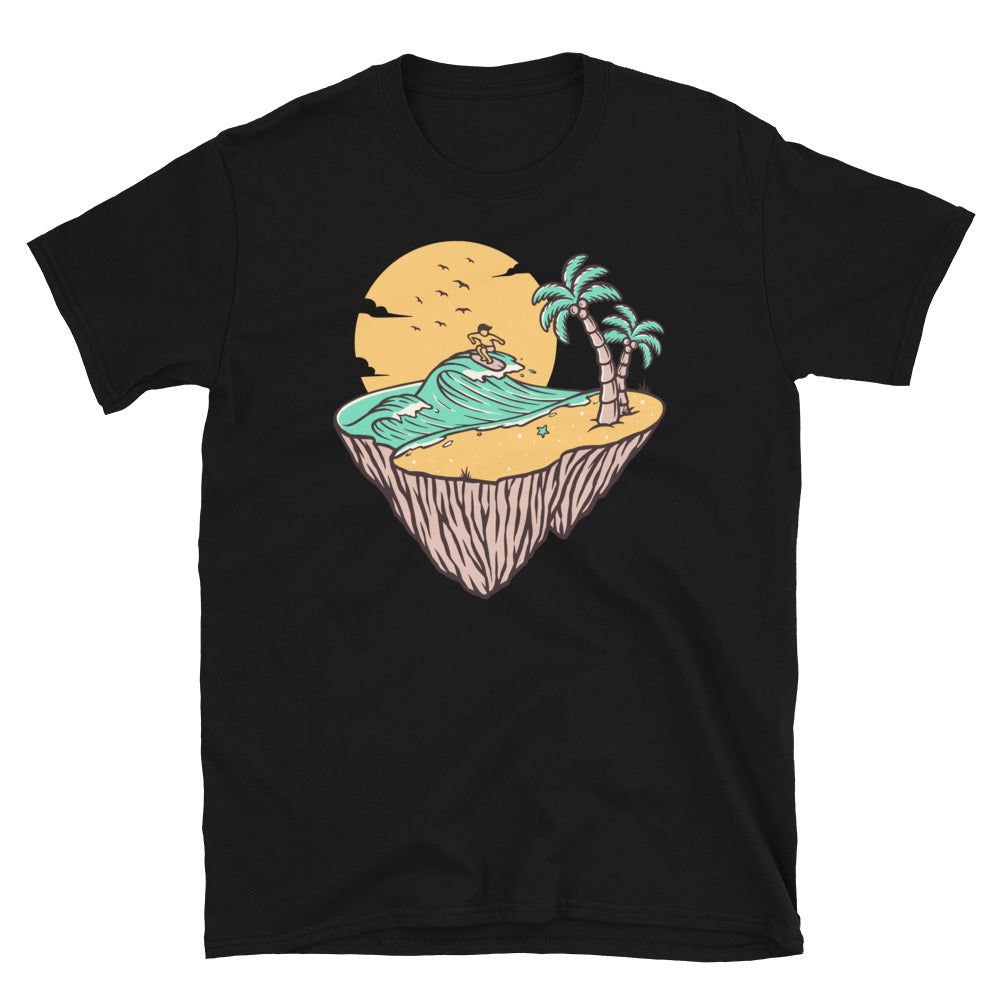 Beach Island - Fit Unisex Softstyle T-Shirt