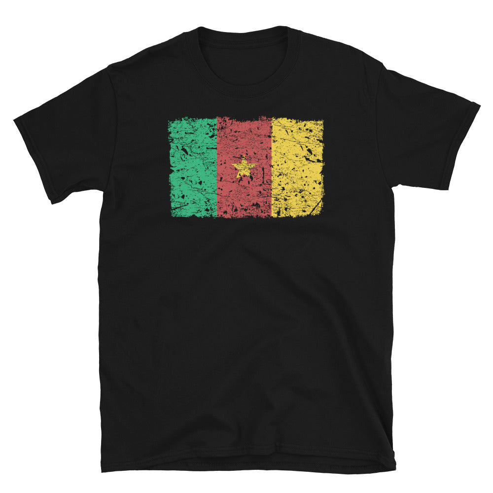 Cameroon Flag - Fit Unisex Softstyle T-Shirt