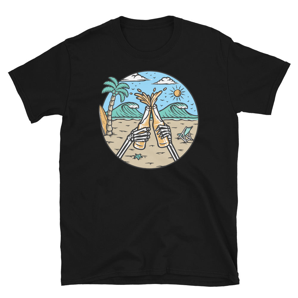 Cheers on the Beach - Fit Unisex Softstyle T-Shirt