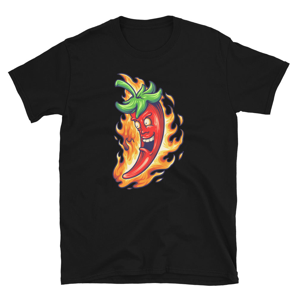 Fire Chili - Fit Unisex Softstyle T-Shirt