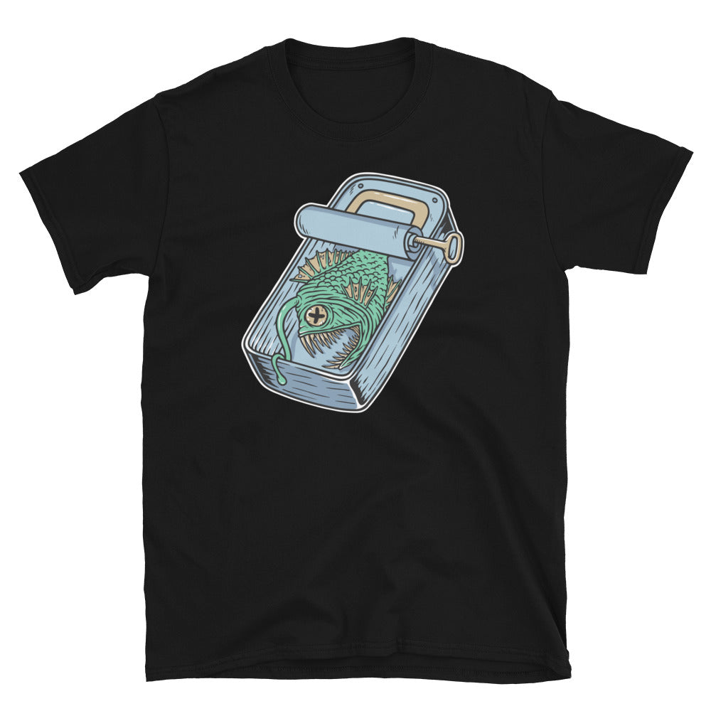 Ghost Fish in a Can - Fit Unisex Softstyle T-Shirt