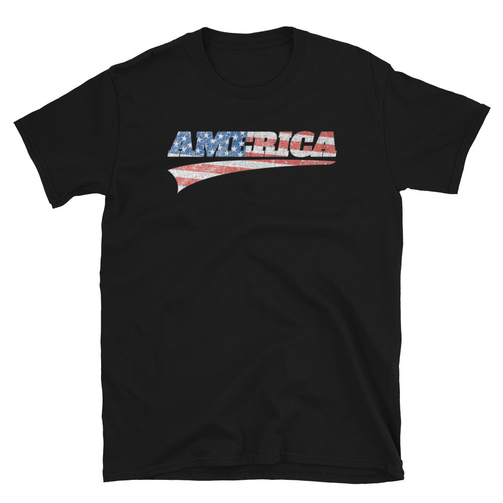 America - Fit Unisex Softstyle T-Shirt