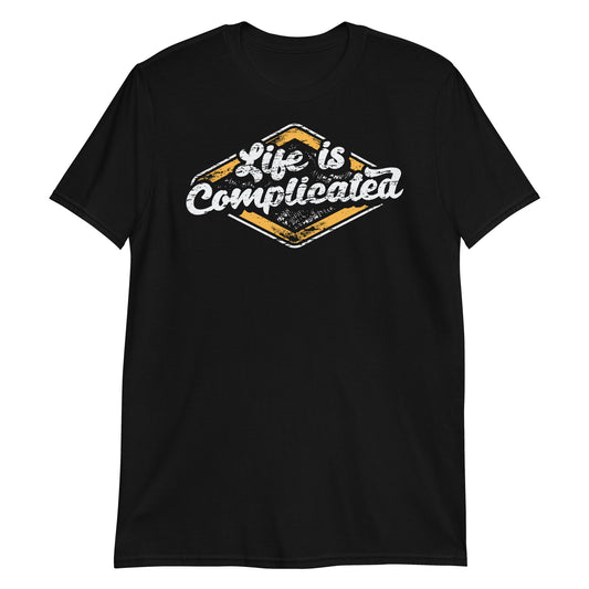 Life Is Complicated Fit Unisex Softstyle T-Shirt