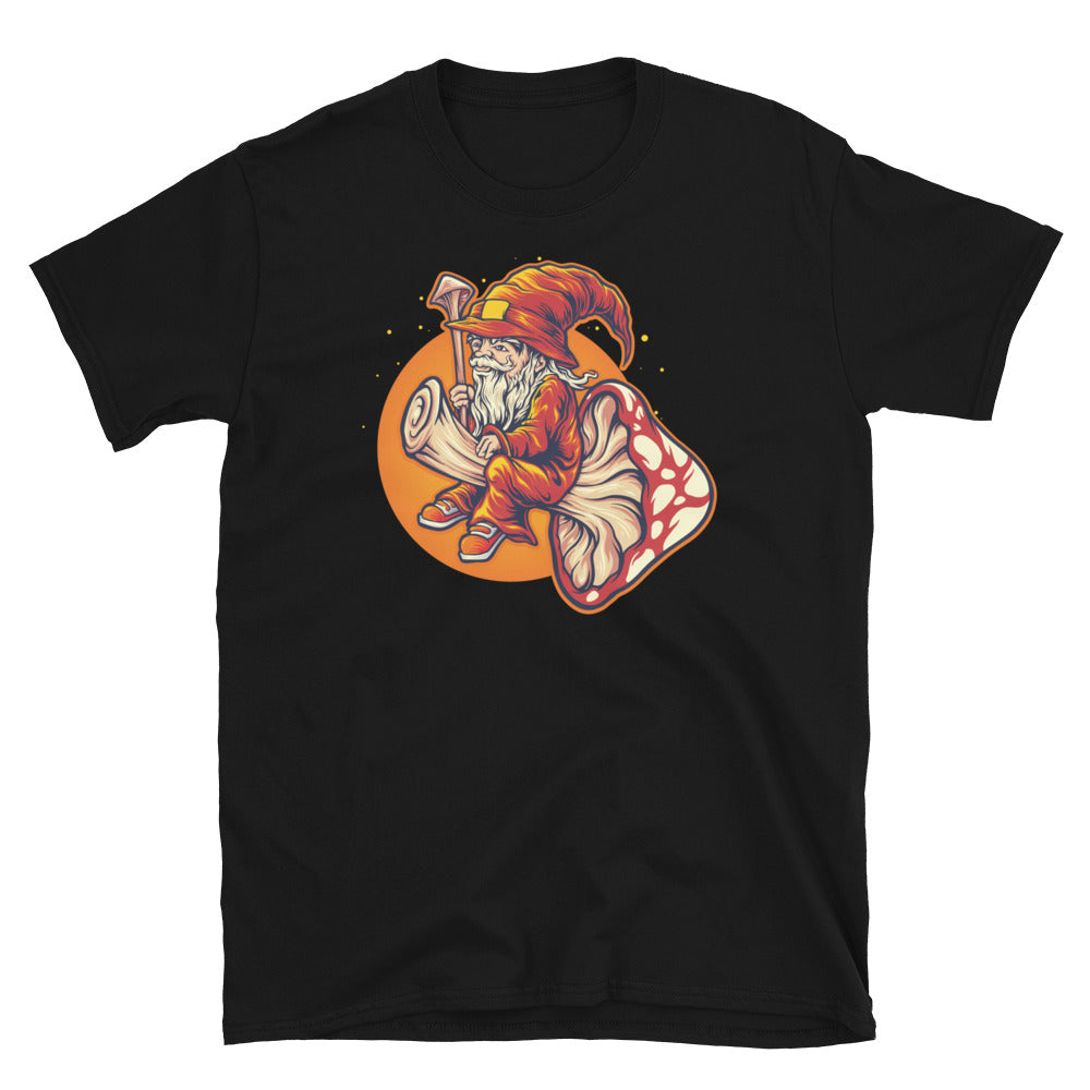 Magic Red Mushrom ,Shaman Mascot Fit Unisex Softstyle T-Shirt