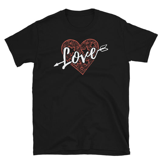 Amor, San Valentín para parejas Fit Unisex Softstyle Camiseta