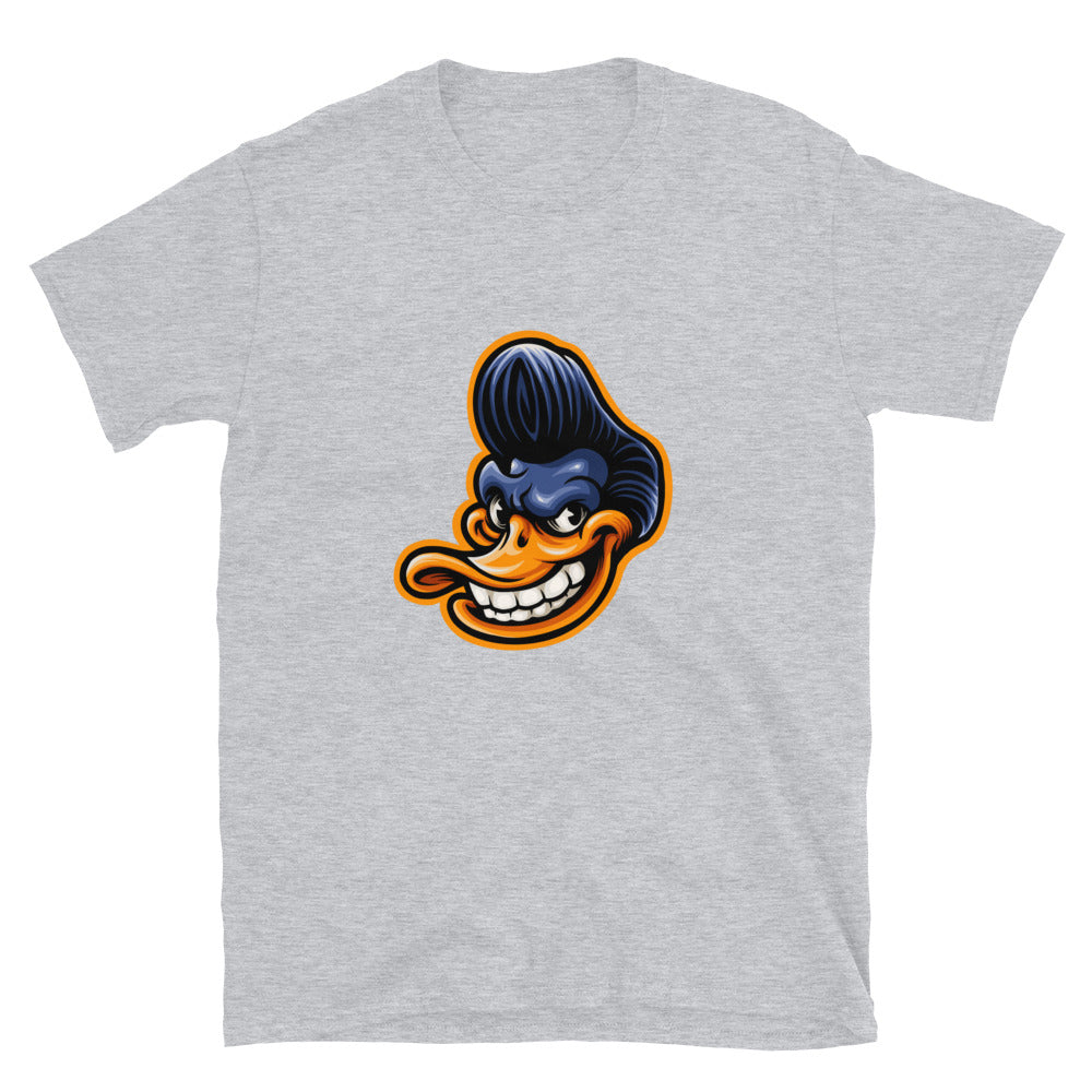 Smile Duck Head Mascot Craft Fit Unisex Softstyle T-Shirt