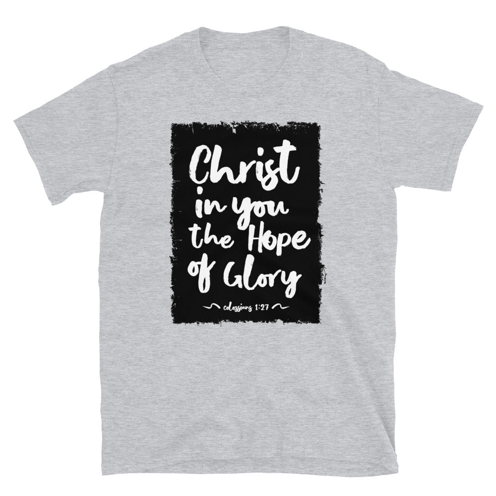 Christ in You Hope of Glory - Fit Unisex Softstyle T-Shirt