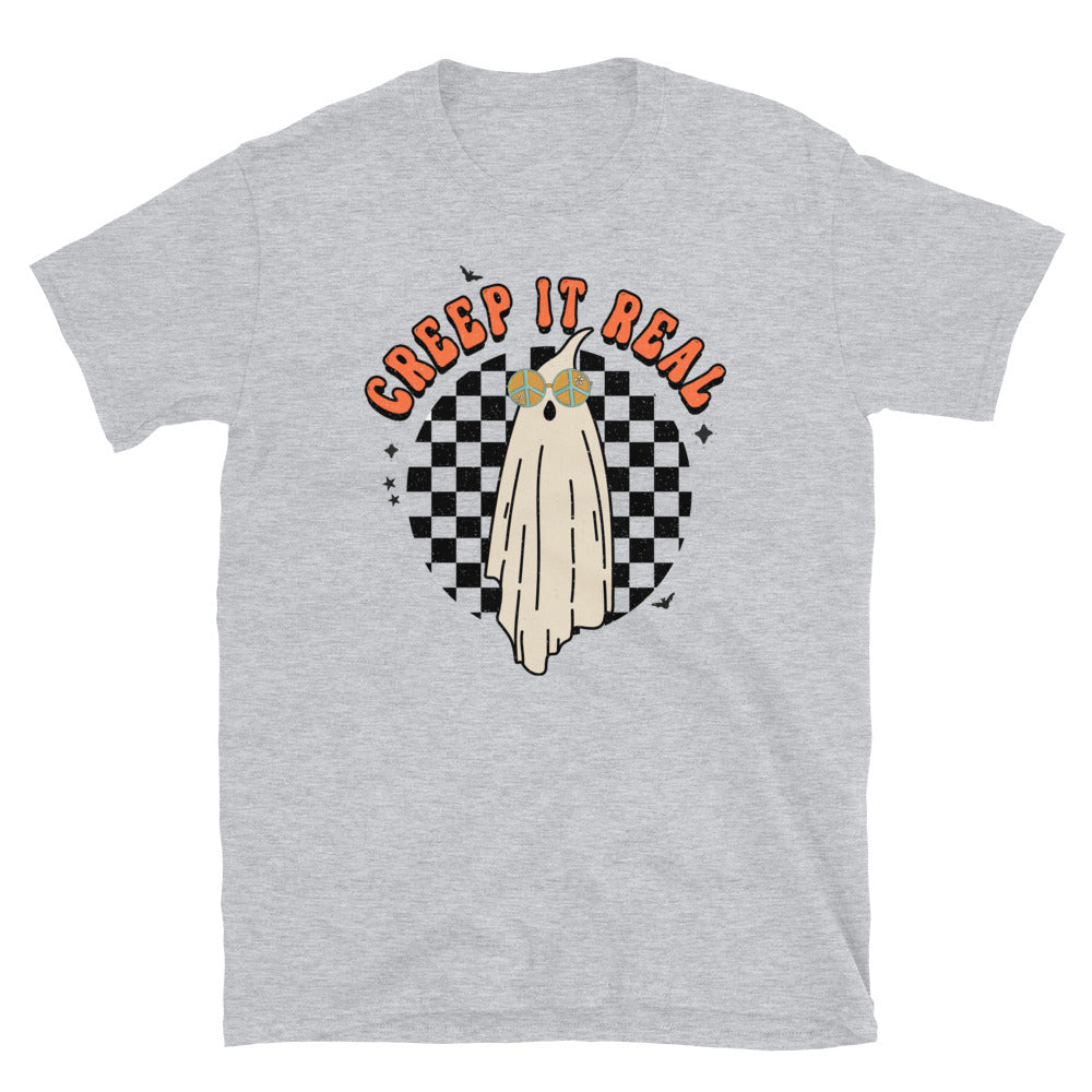 Creep it Real Retro Halloween Fit Unisex Soft style T-Shirt