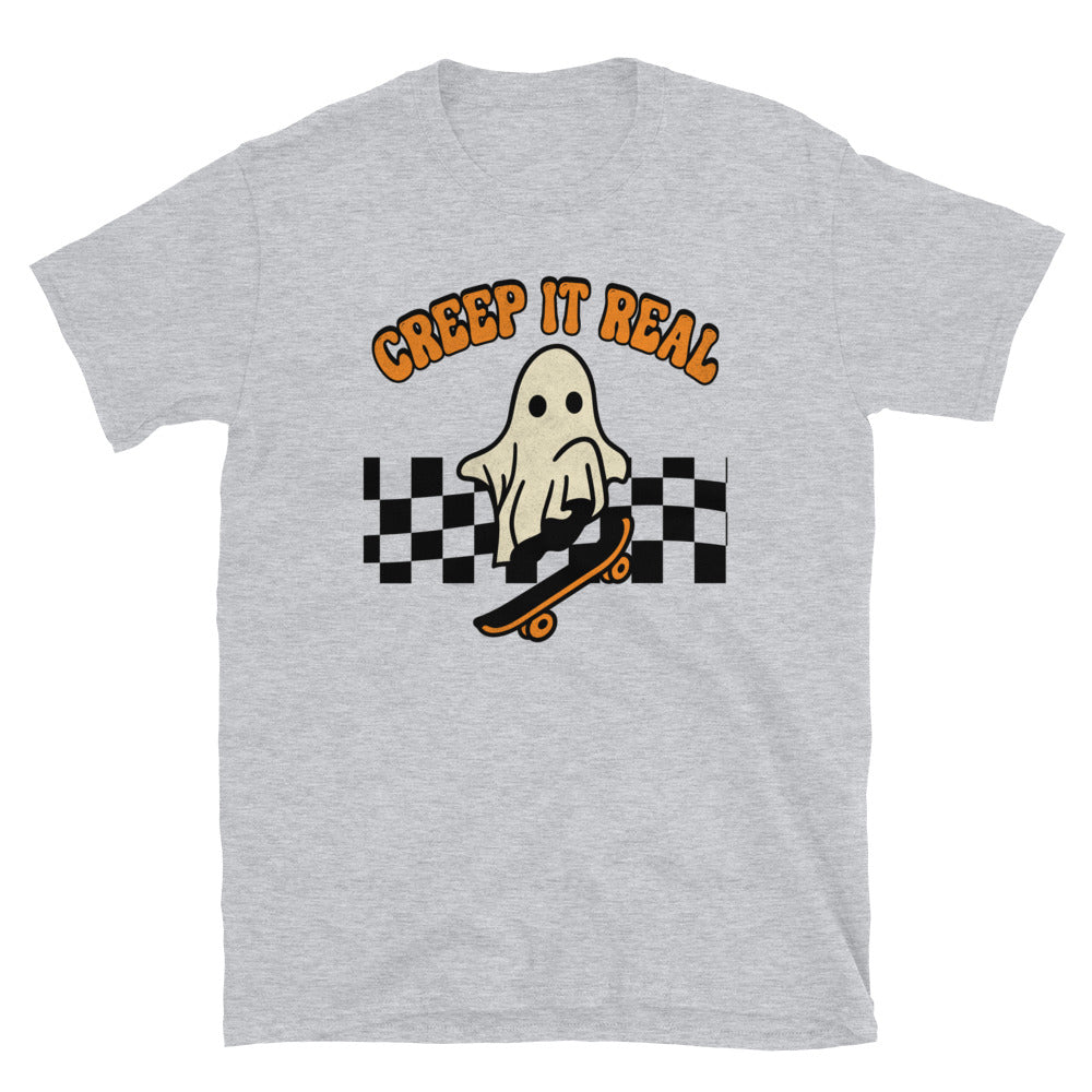 Creep it Real Retro, Halloween Fit Unisex Soft style T-Shirt