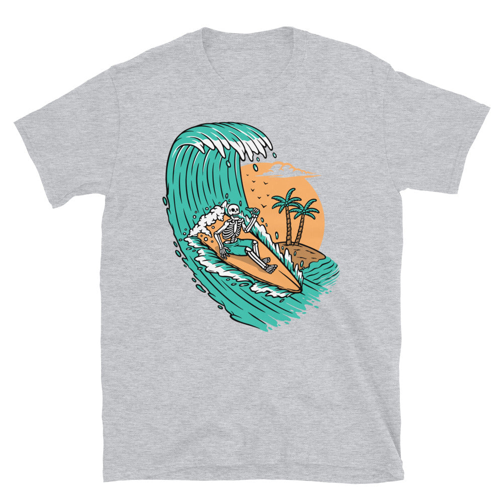 Enjoy the Sea Waves - Fit Unisex Softstyle T-Shirt