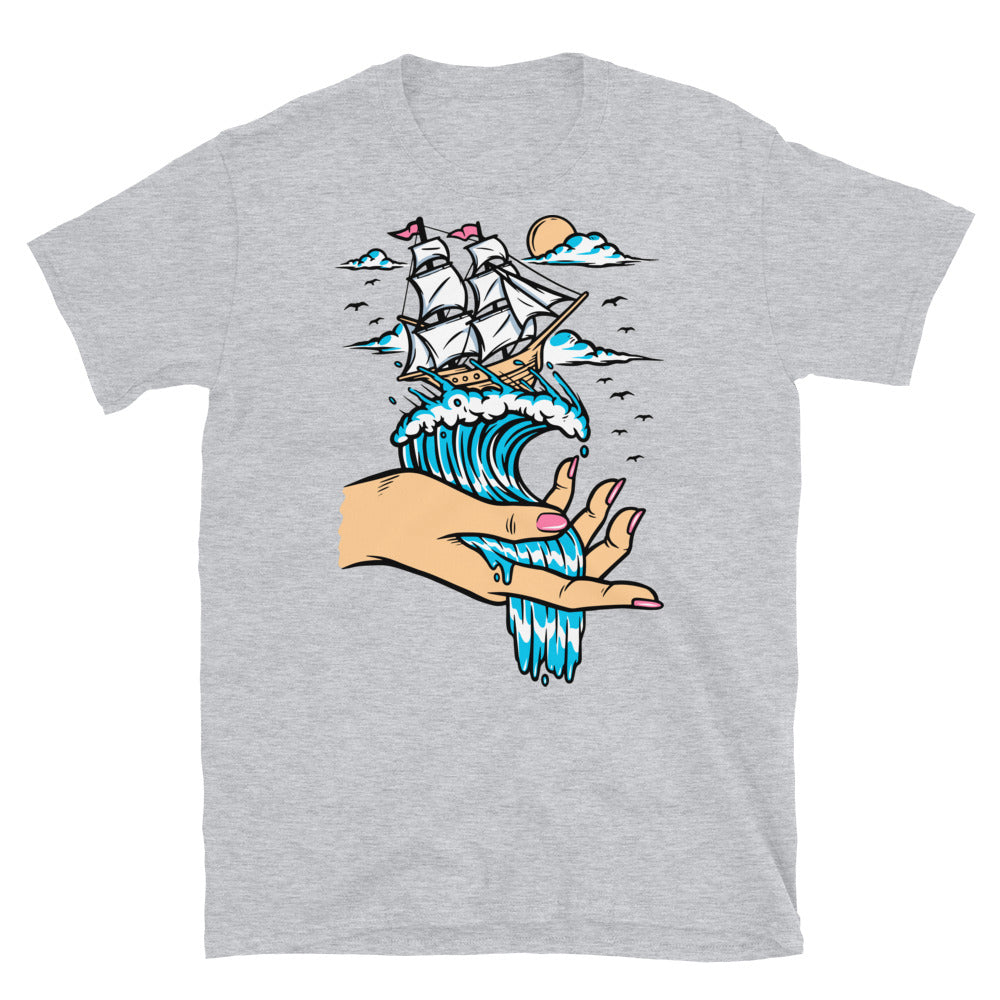 Take control of a sea, adventure Fit Unisex Softstyle T-Shirt