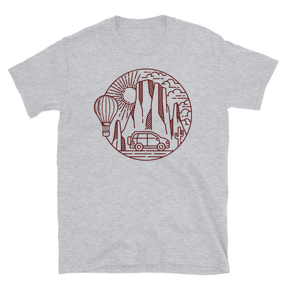 Adventure in Desert - Fit Unisex Softstyle T-Shirt