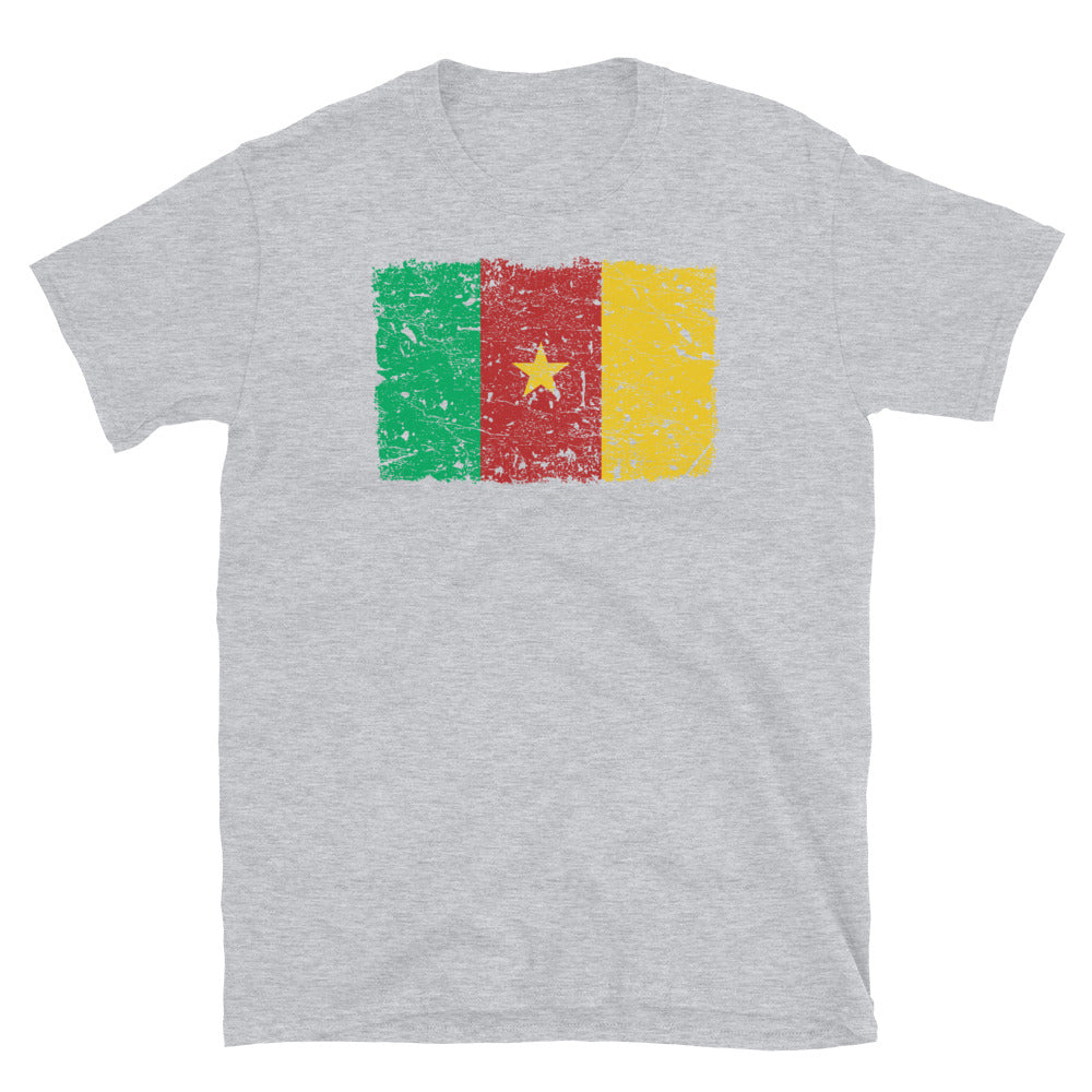 Cameroon Flag - Fit Unisex Softstyle T-Shirt