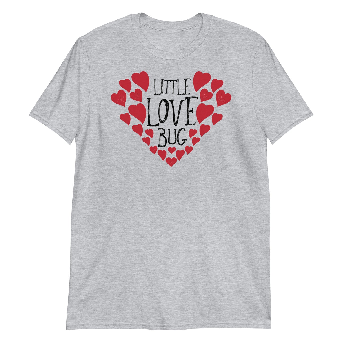 Little Love Bug, Valentine Fit Camiseta unisex de estilo suave