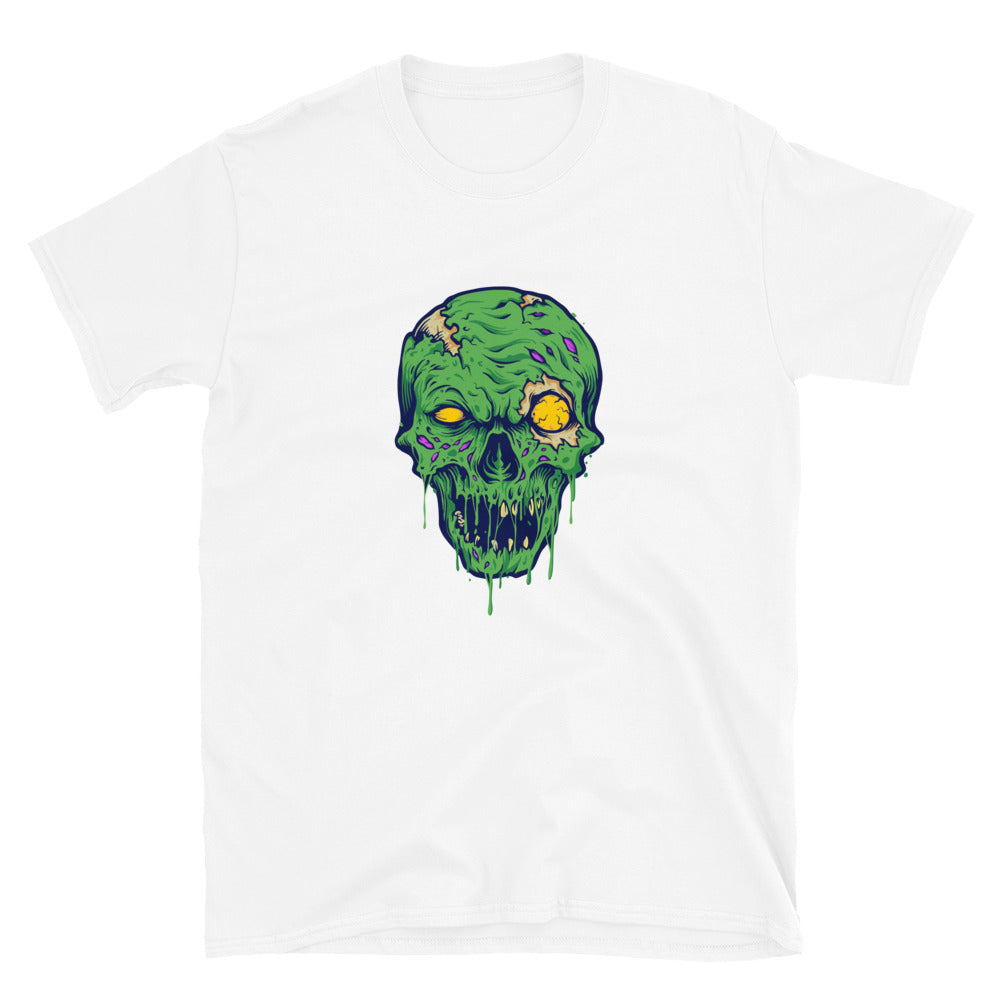 Zombie Skull Fit Unisex Softstyle T-Shirt