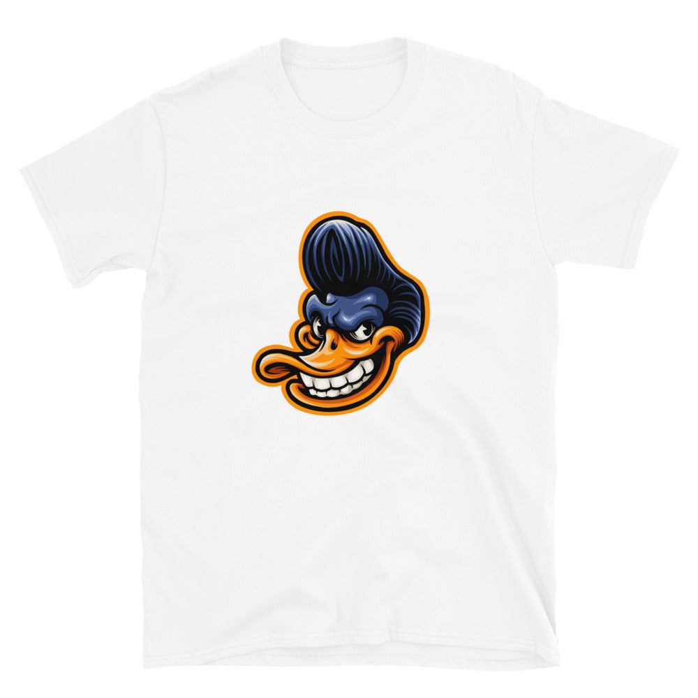 Smile Duck Head Mascot Craft Fit Unisex Softstyle T-Shirt