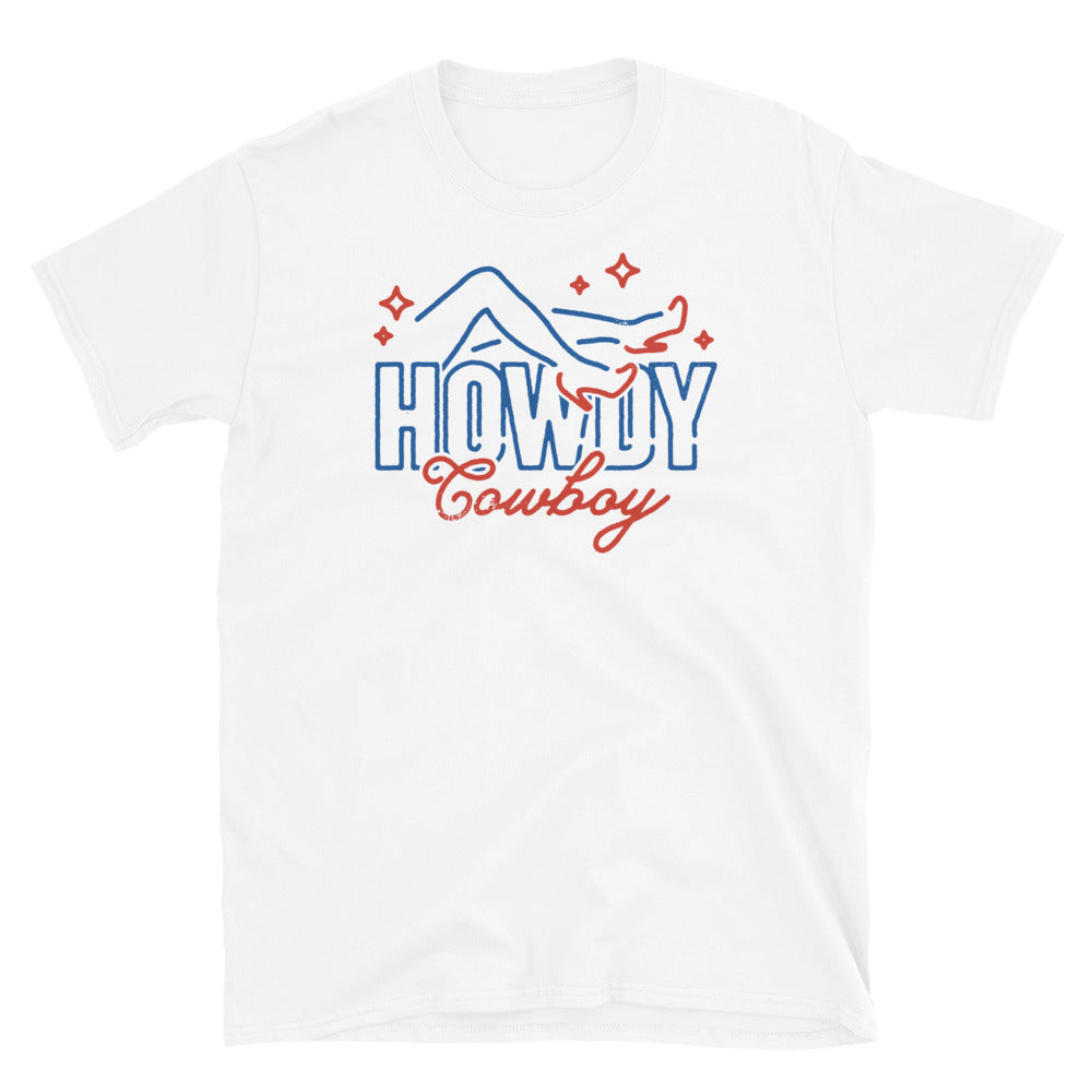 Howdy Cowboy Sexy Western Cowgirl Fit Unisex Softstyle T-Shirt