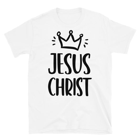 King Jesus Christ - Fit Unisex Softstyle T-Shirt