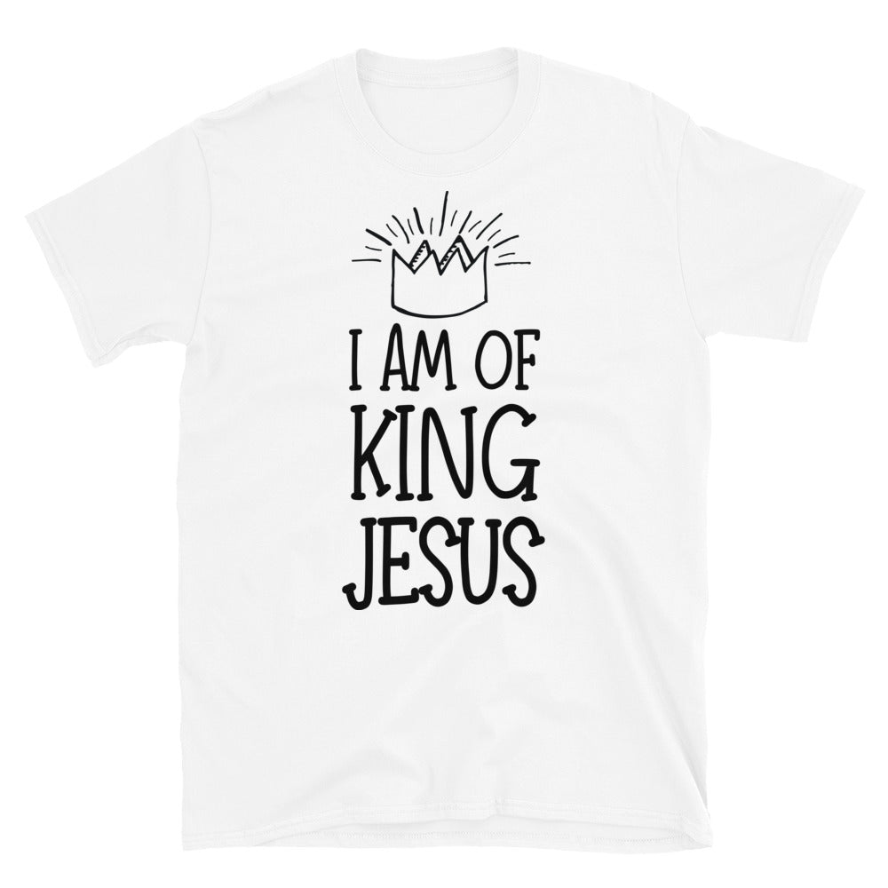 I Am of King Jesus - Fit Unisex Softstyle T-Shirt