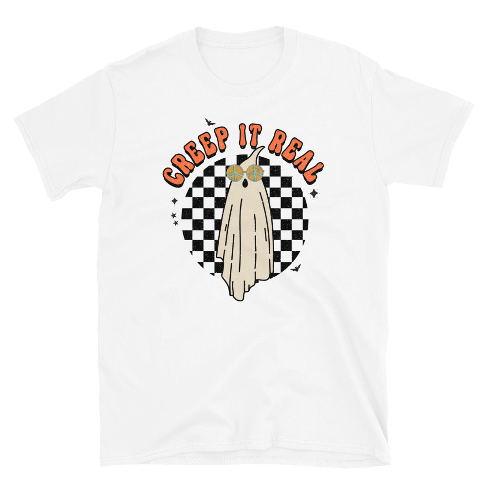 Creep it Real Retro Halloween Fit Unisex Soft style T-Shirt