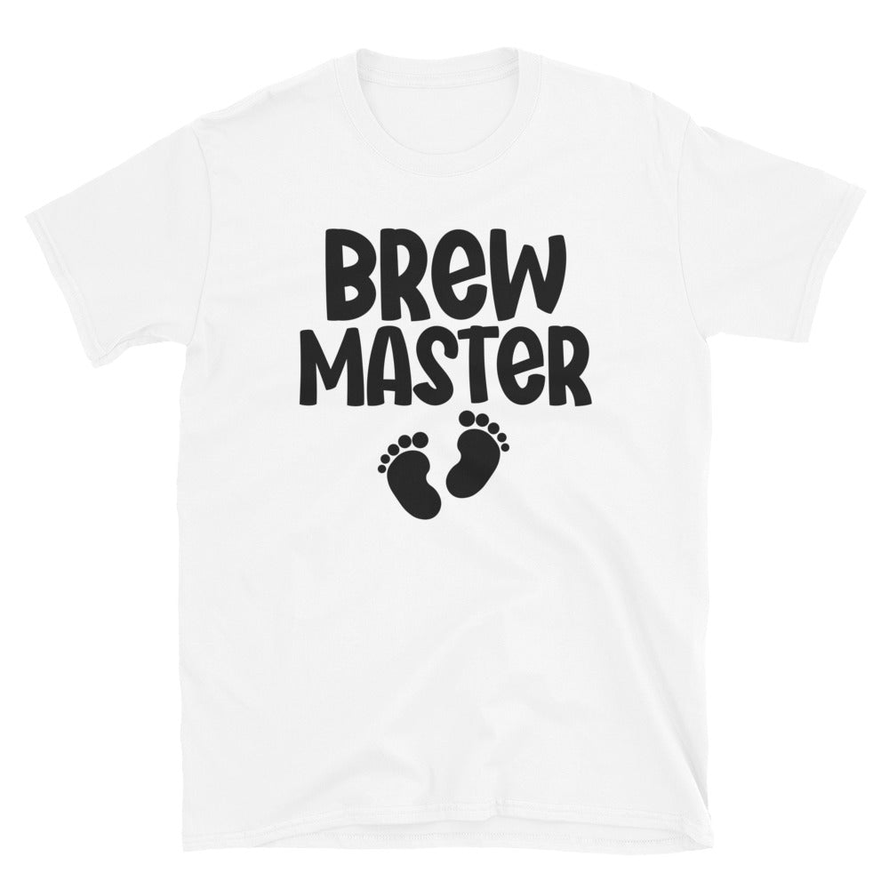 Brew Master, Funny Pregnancy Fit Unisex Soft style T-Shirt