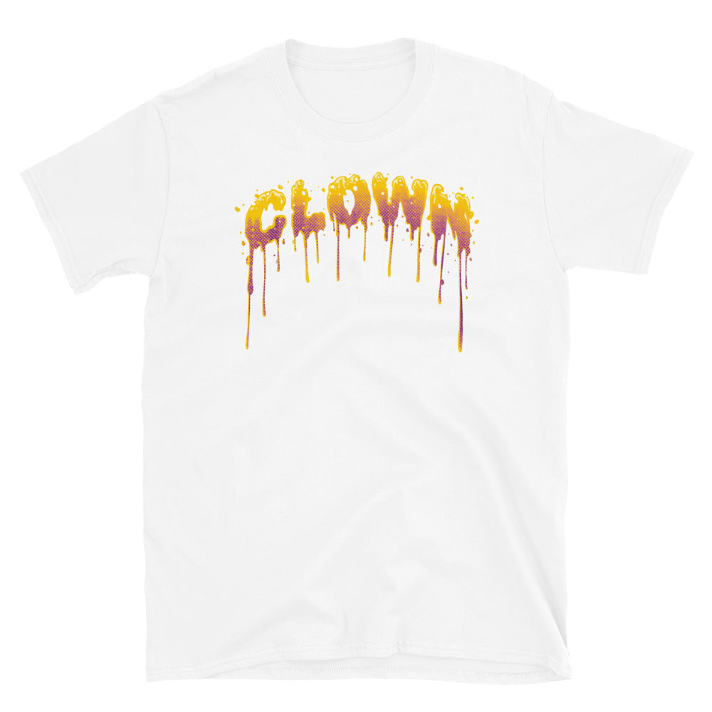 Melting Clown Lettering Hand Drawn