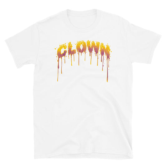 Melting Clown Lettering Hand Drawn