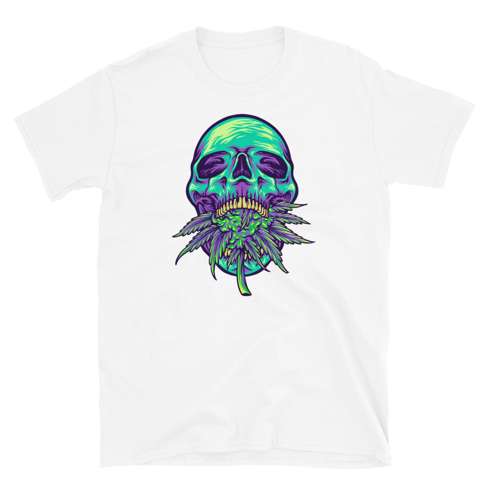 Green Skull with Kush