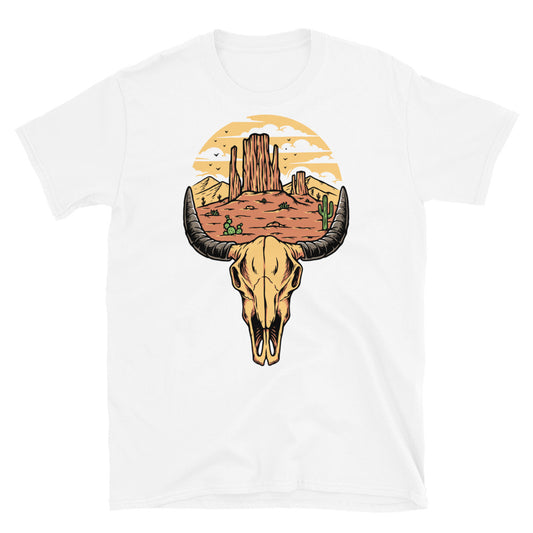 Bones & Desert - Fit Unisex Softstyle T-Shirt