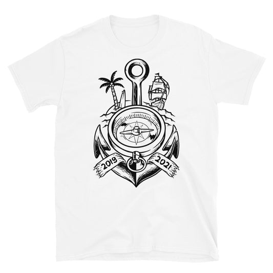 Anchor and compass - Fit Unisex Softstyle T-Shirt