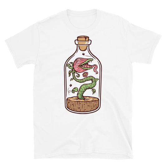 Monsterpflanze in einer Flasche Fit Unisex Softstyle T-Shirt