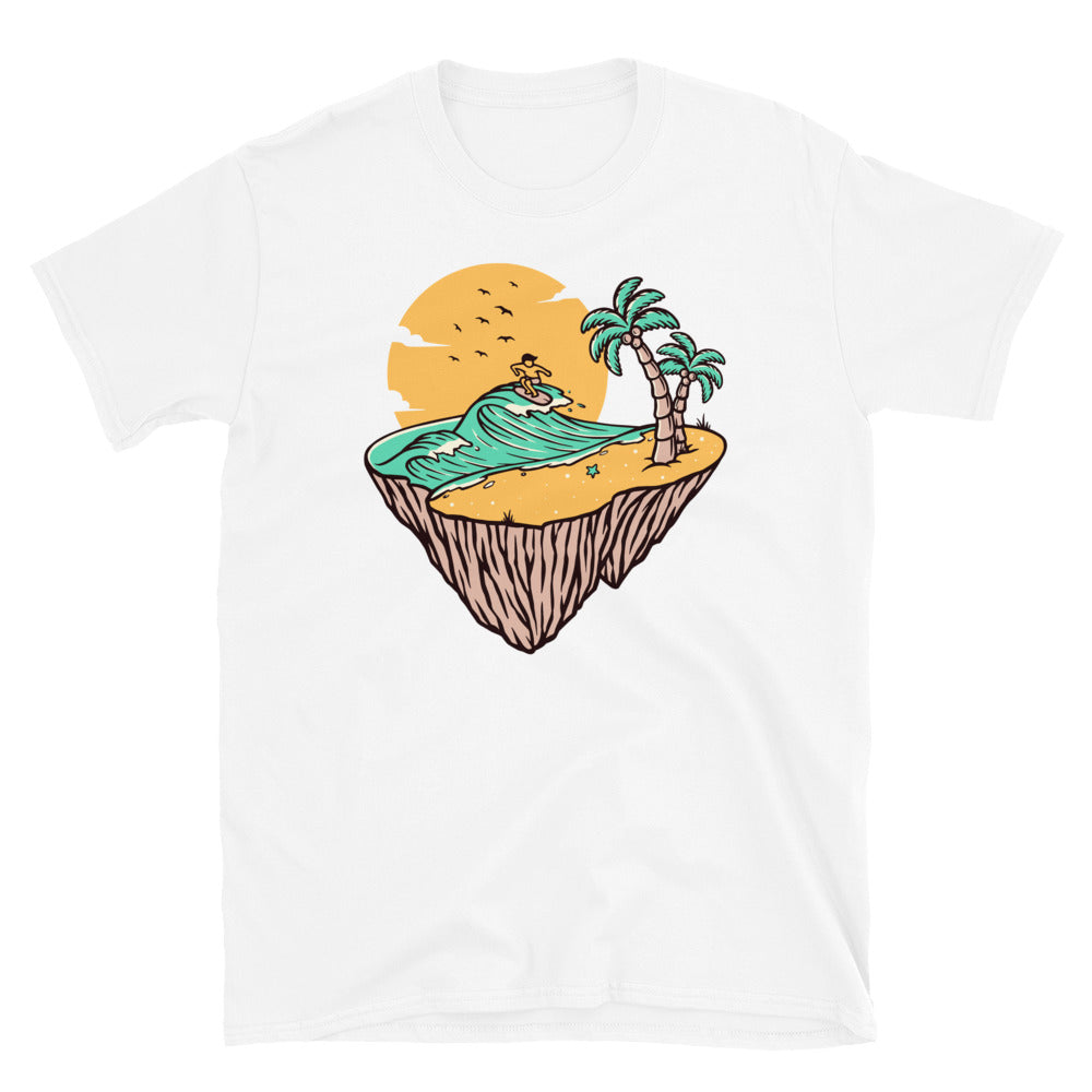 Beach Island - Fit Unisex Softstyle T-Shirt