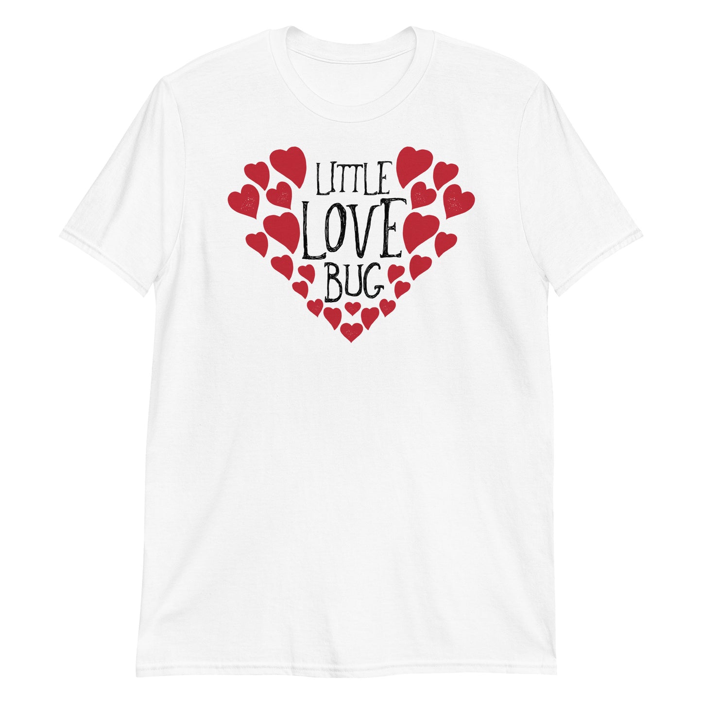 Little Love Bug, Valentine Fit Camiseta unisex de estilo suave