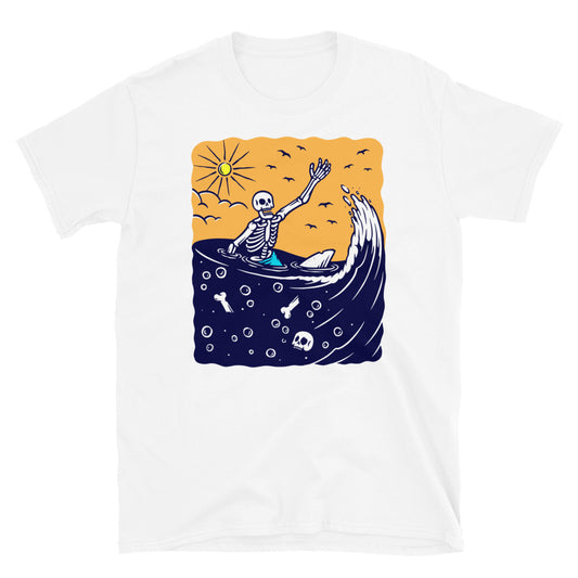 Perdido en el mar Fit Camiseta unisex Softstyle