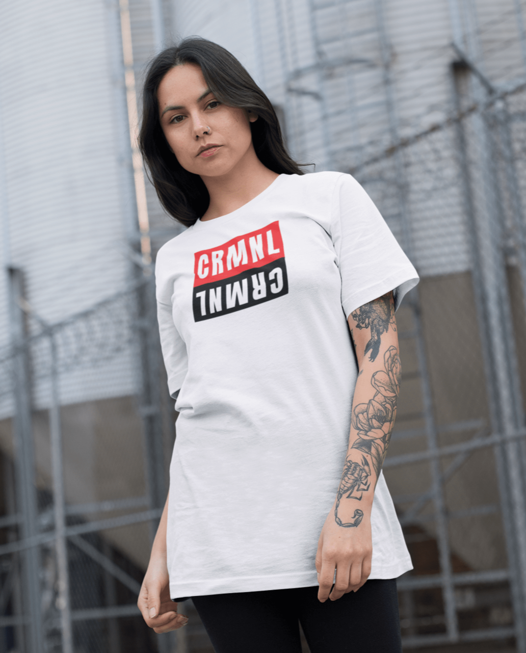 Criminal ‘CRMNL Branded Fit T-Shirt