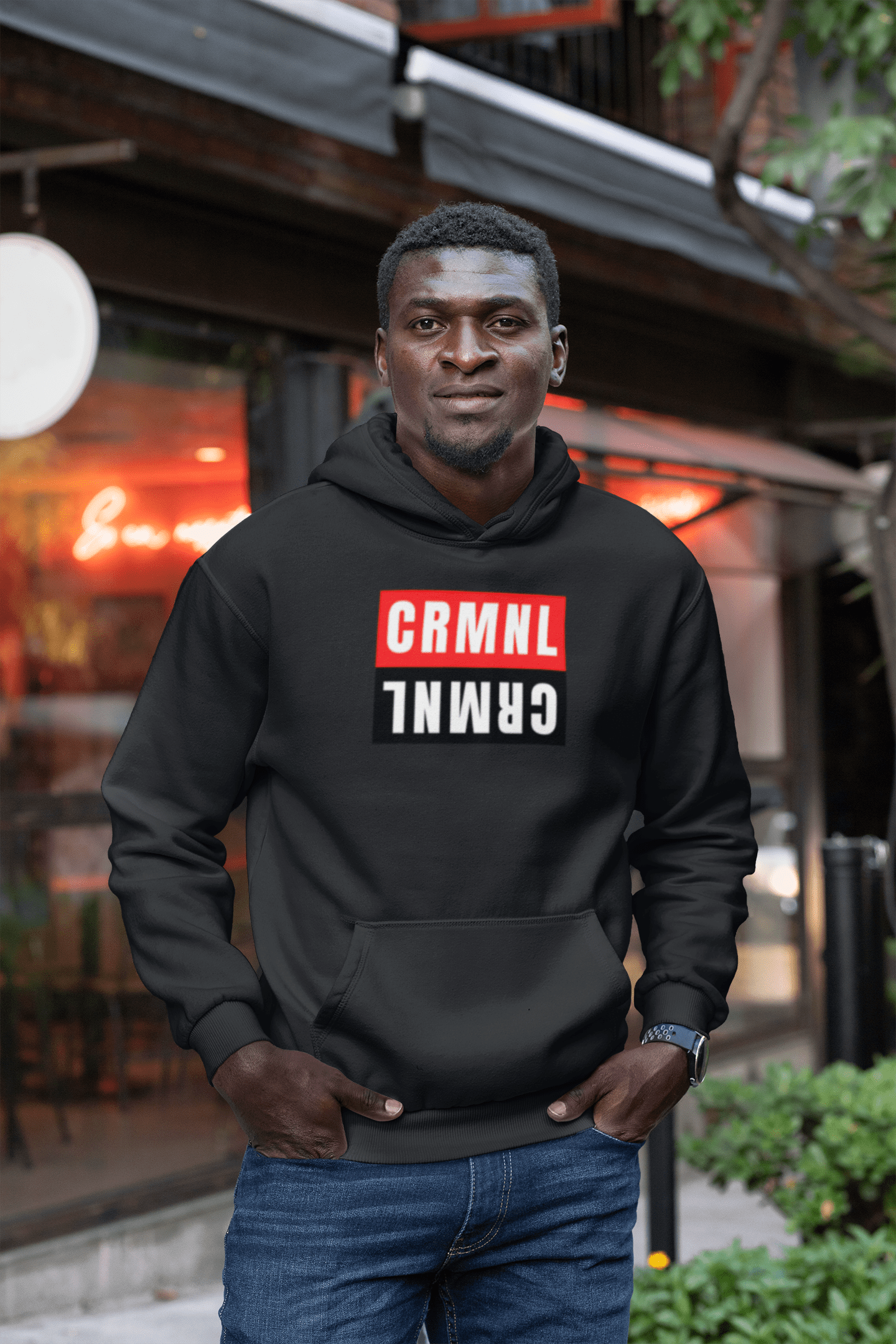 Criminal ‘CRMNL Branded Hoodie