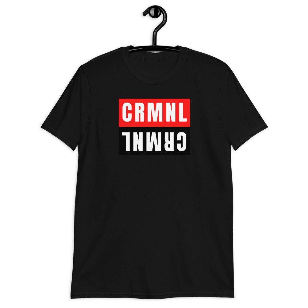 Camiseta ajustada con la marca Criminal 'CRMNL