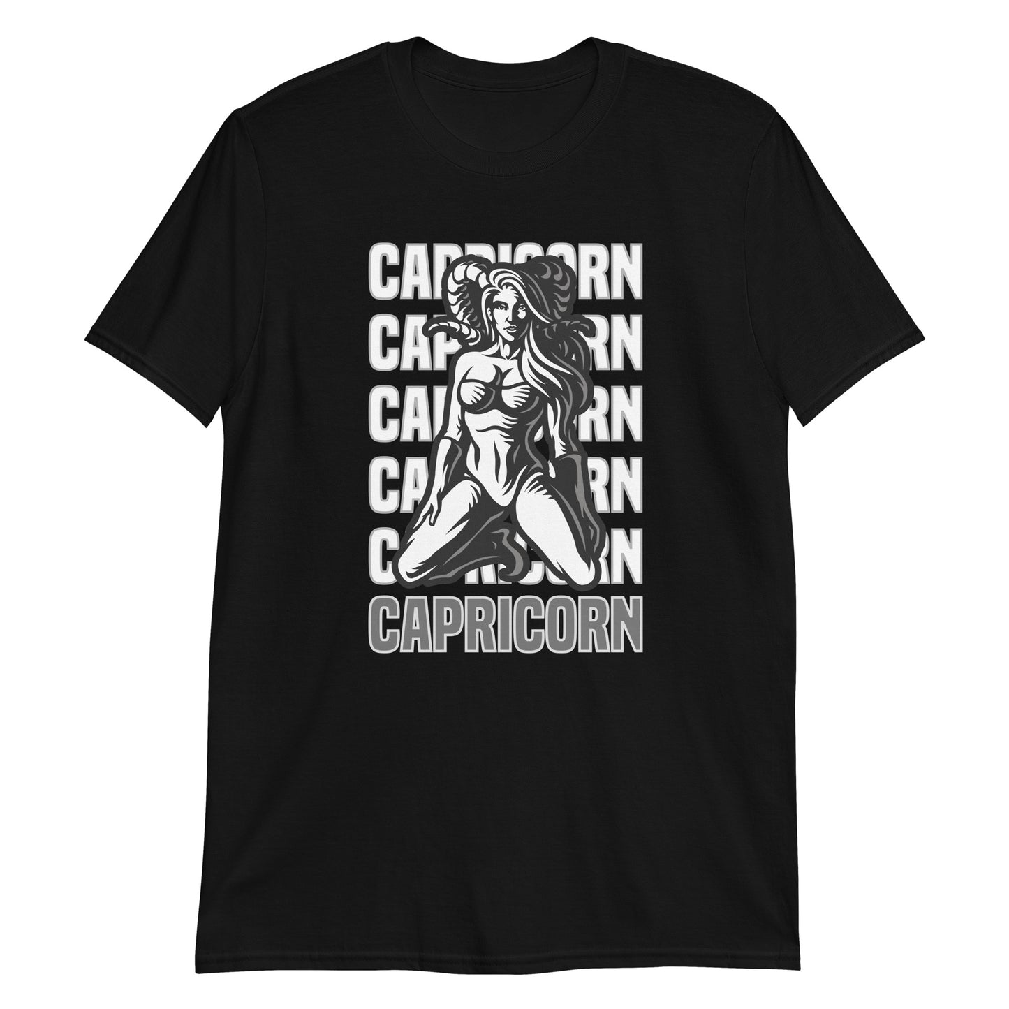 Camiseta unisex de manga corta Capricornio Zodiac