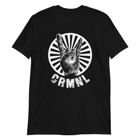 CRMNL Rock'n Roll camiseta unisex de manga corta