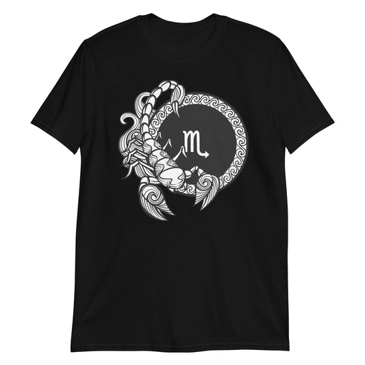 Skorpion Kurzarm-Unisex-T-Shirt